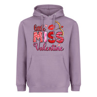 Lavender little miss valentine Heavyweight Hoodie - OliviaCreatesArt