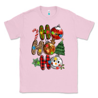 Bubblegum Pink ho ho ho with Classic Tee - MaliasSmallBusiness