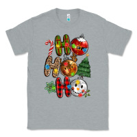 Heather Grey ho ho ho with Classic Tee - MaliasSmallBusiness