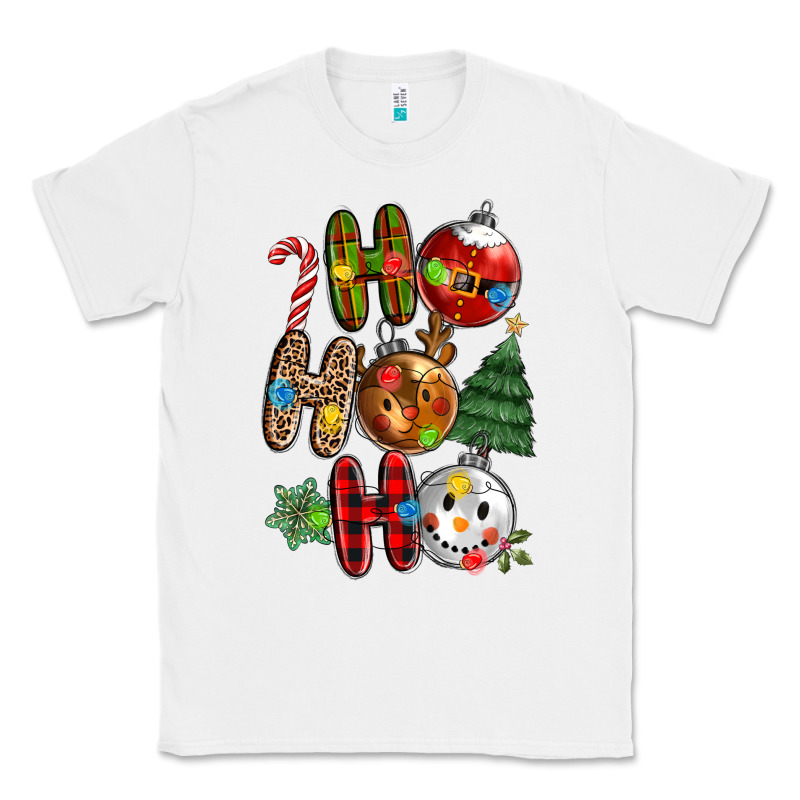 Ho Ho Ho With Classic Tee by MaliasSmallBusiness | Teevron