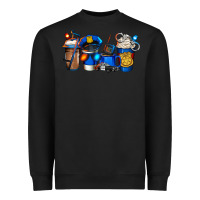 Black police coffee Heavyweight Sweatshirt - Jasminsmagicworld
