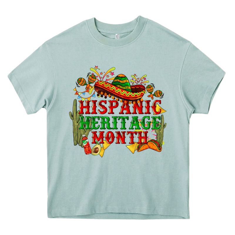 National Hispanic Heritage Month Heavy Core Tee by BundleAndBundleShop | Teevron