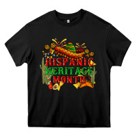 Black national hispanic heritage month Heavy Core Tee - BundleAndBundleShop