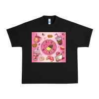 Black cafecito y chisme Urban Heavy Tee - MaliasSmallBusiness
