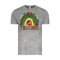 Cloud Rock rainbow teacher Vintage Tee - NancyCooperArtShop
