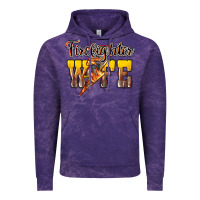 Cloud Purple firefighter wife lightning bolt Vintage Hoodie - NancyCooperArtShop