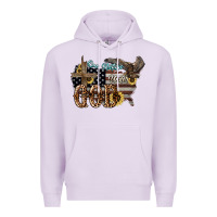 Lilac One nation under god 4th of july Premium Hoodie - HowdyJamesFarm