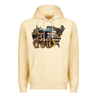 Pina Colada One nation under god 4th of july Premium Hoodie - HowdyJamesFarm