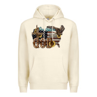 Sandshell One nation under god 4th of july Premium Hoodie - HowdyJamesFarm
