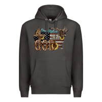 Smoke One nation under god 4th of july Premium Hoodie - HowdyJamesFarm
