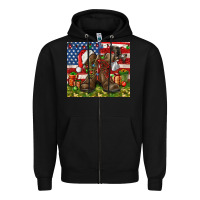 Black Army Veteran Boots Christmas Tumbler 4th of july Zipper Hoodie - HowdyJamesFarm