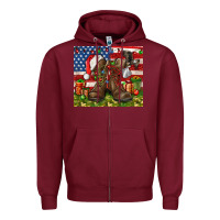 Burgundy Army Veteran Boots Christmas Tumbler 4th of july Zipper Hoodie - HowdyJamesFarm