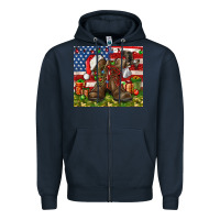 Navy Army Veteran Boots Christmas Tumbler 4th of july Zipper Hoodie - HowdyJamesFarm