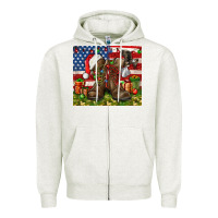 Oatmeal Heather Army Veteran Boots Christmas Tumbler 4th of july Zipper Hoodie - HowdyJamesFarm