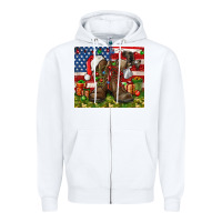 White Army Veteran Boots Christmas Tumbler 4th of july Zipper Hoodie - HowdyJamesFarm