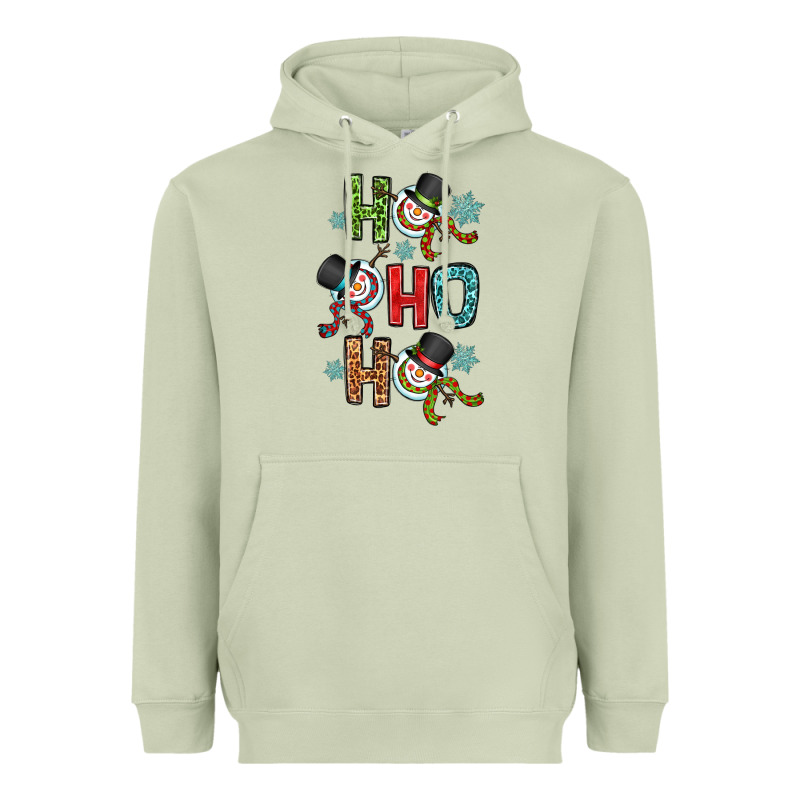 Ho Ho Ho Heavyweight Hoodie by OliviaCreatesArt | Teevron