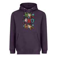 Plum ho ho ho Heavyweight Hoodie - OliviaCreatesArt