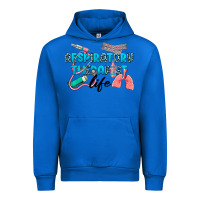 Cobalt Western Respiratory Therapist Life Urban Hoodie - LillyAllenDesigns