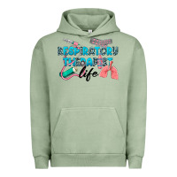 Pigment Oil Green Western Respiratory Therapist Life Urban Hoodie - LillyAllenDesigns