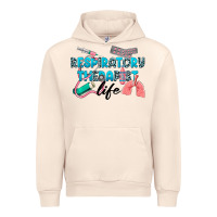 Sandshell Western Respiratory Therapist Life Urban Hoodie - LillyAllenDesigns