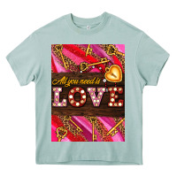 Arona all you need is love Heavy Core Tee - AdoDesignShop