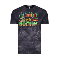 Cloud Black jingle bell rockin' Vintage Tee - MaliasSmallBusiness
