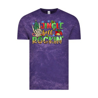 Cloud Purple jingle bell rockin' Vintage Tee - MaliasSmallBusiness