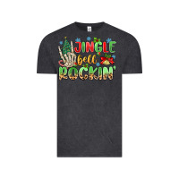Vintage Black jingle bell rockin' Vintage Tee - MaliasSmallBusiness