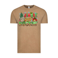 Vintage Coffee jingle bell rockin' Vintage Tee - MaliasSmallBusiness