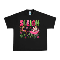 Black sleigh all day Urban Heavy Tee - MaliasSmallBusiness