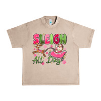 French Oak sleigh all day Urban Heavy Tee - MaliasSmallBusiness