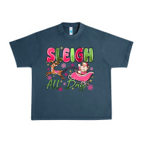 Midnight Navy sleigh all day Urban Heavy Tee - MaliasSmallBusiness