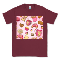 Burgundy mexican pan dulce Classic Tee - MaliasSmallBusiness