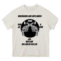 Cream Guns - When guns are outlawed I'll be outlaw Heavy Core Tee - Bettercallsaul