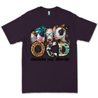 Plum ocd obsessive cow disorder Premium Tee - Jasminsmagicworld