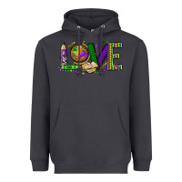 Smoke love teacher mardi gras Heavyweight Hoodie - OliviaCreatesArt