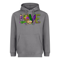 Storm love teacher mardi gras Heavyweight Hoodie - OliviaCreatesArt