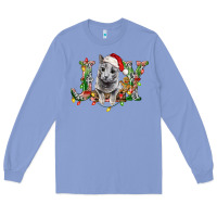 Colony Blue Russian Blue Cat Joy Long Sleeve Tee - LillyAllenDesigns