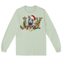 Matcha Russian Blue Cat Joy Long Sleeve Tee - LillyAllenDesigns