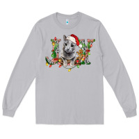 Moon Dust Russian Blue Cat Joy Long Sleeve Tee - LillyAllenDesigns