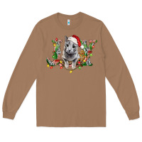 Toasted Coconut Russian Blue Cat Joy Long Sleeve Tee - LillyAllenDesigns