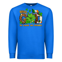 True Royal with god all things are possible Premium Sweatshirt - OliviaCreatesArt