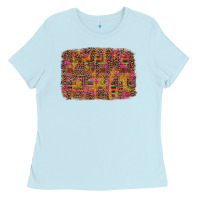 Baby Blue cinco de mayo leopard glitter Ladies Tee - Artiststas