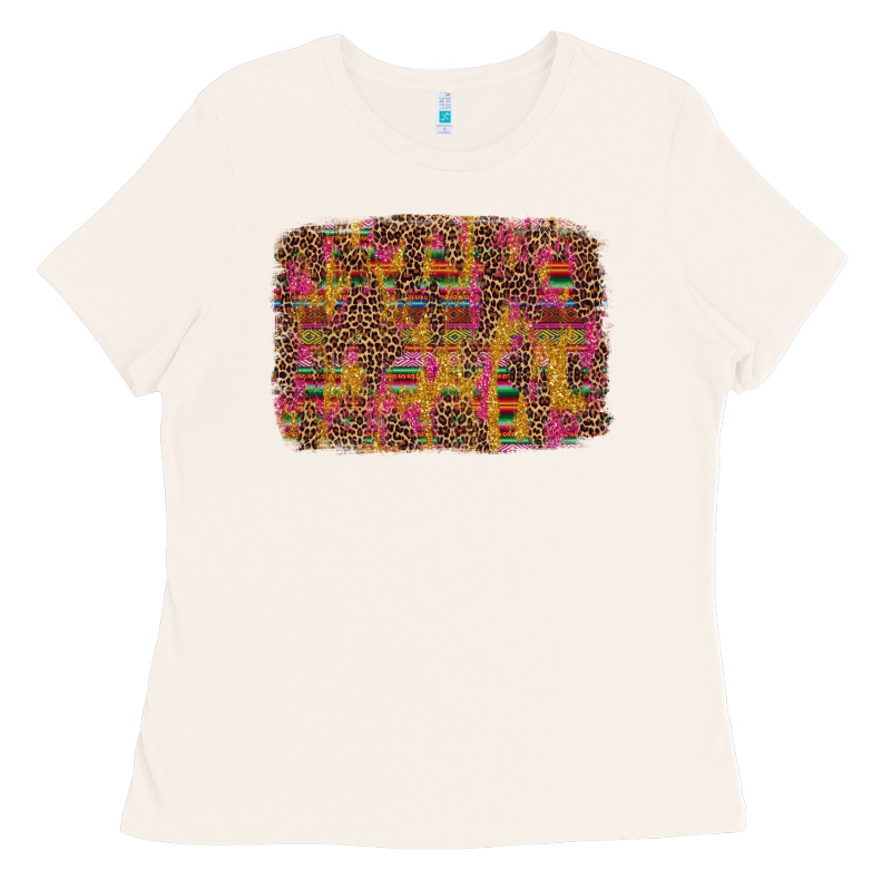 Cinco De Mayo Leopard Glitter Ladies Tee by Artiststas | Teevron