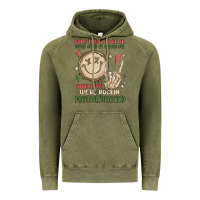 Vintage Olive some days i rock it some days it rocks me either w Vintage Hoodie - MaliasSmallBusiness