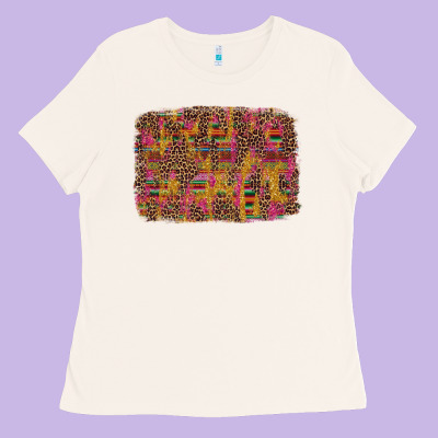 Cinco De Mayo Leopard Glitter Ladies Tee Designed By Artiststas