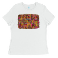 White cinco de mayo leopard glitter Ladies Tee - Artiststas