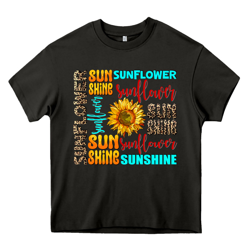 Sunflower Sunshine Heavy Core Tee by AdoDesignShop | Teevron