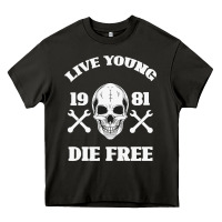 Asphalt Live Young Die Free Heavy Core Tee - Bettercallsaul
