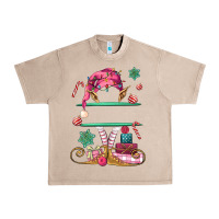 French Oak pink elf costom name and preview Urban Heavy Tee - MaliasSmallBusiness